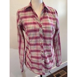 Columbia lightweight plaid shirt  Women's Size Small